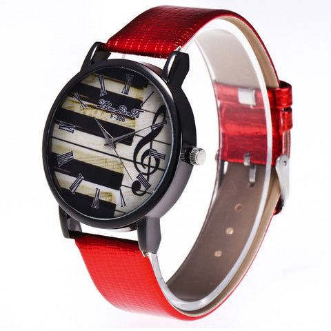 Image of Piano Musical Notation Watches