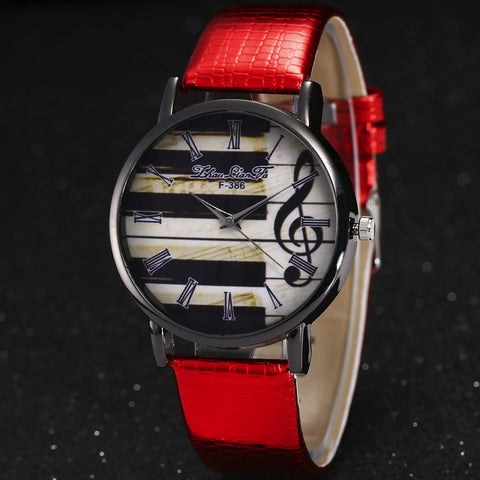 Image of Piano Musical Notation Watches