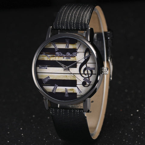 Image of Piano Musical Notation Watches
