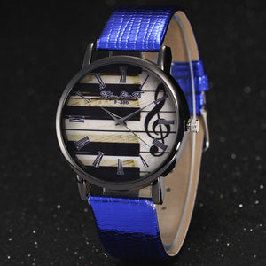 Piano Musical Notation Watches