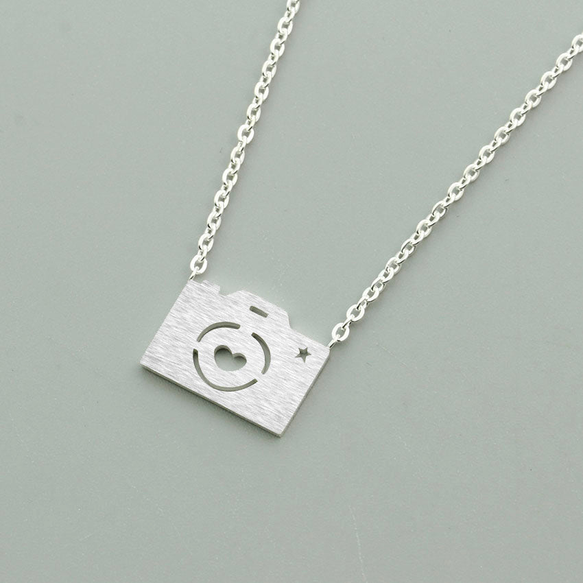 Camera Love Necklace