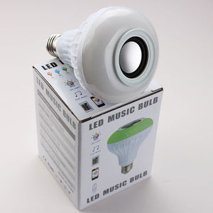 Smart Wireless LED Bulb Lamp With Music Audio Speaker