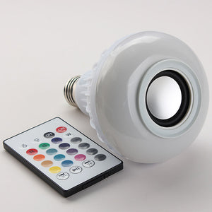 Smart Wireless LED Bulb Lamp With Music Audio Speaker