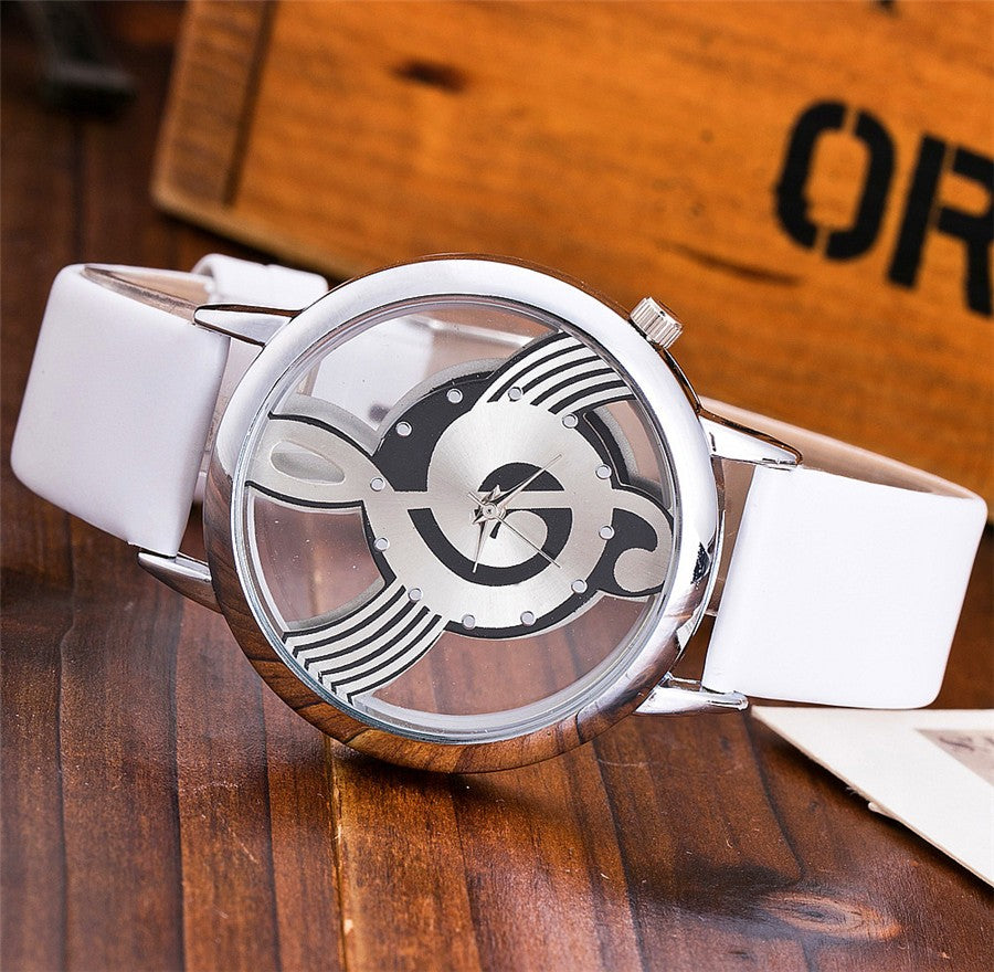 Unique Musical Hollow Note Style Watches
