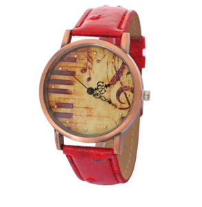 Retro Piano Musical Note Watches