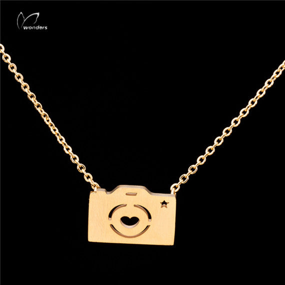 Camera Love Necklace