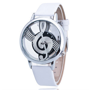 Unique Musical Hollow Note Style Watches