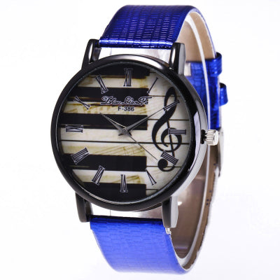 Piano Musical Notation Watches