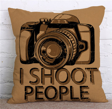 Image of Retro Vintage Style Pillow Cover