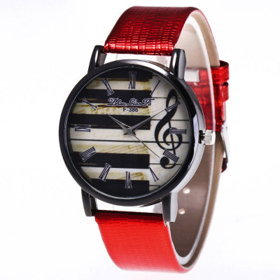 Piano Musical Notation Watches