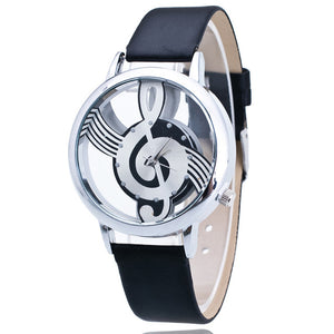 Unique Musical Hollow Note Style Watches